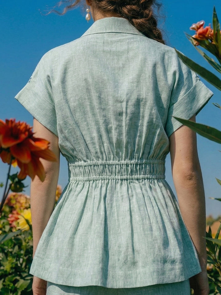 Pistachio Cotton Co-ord Set