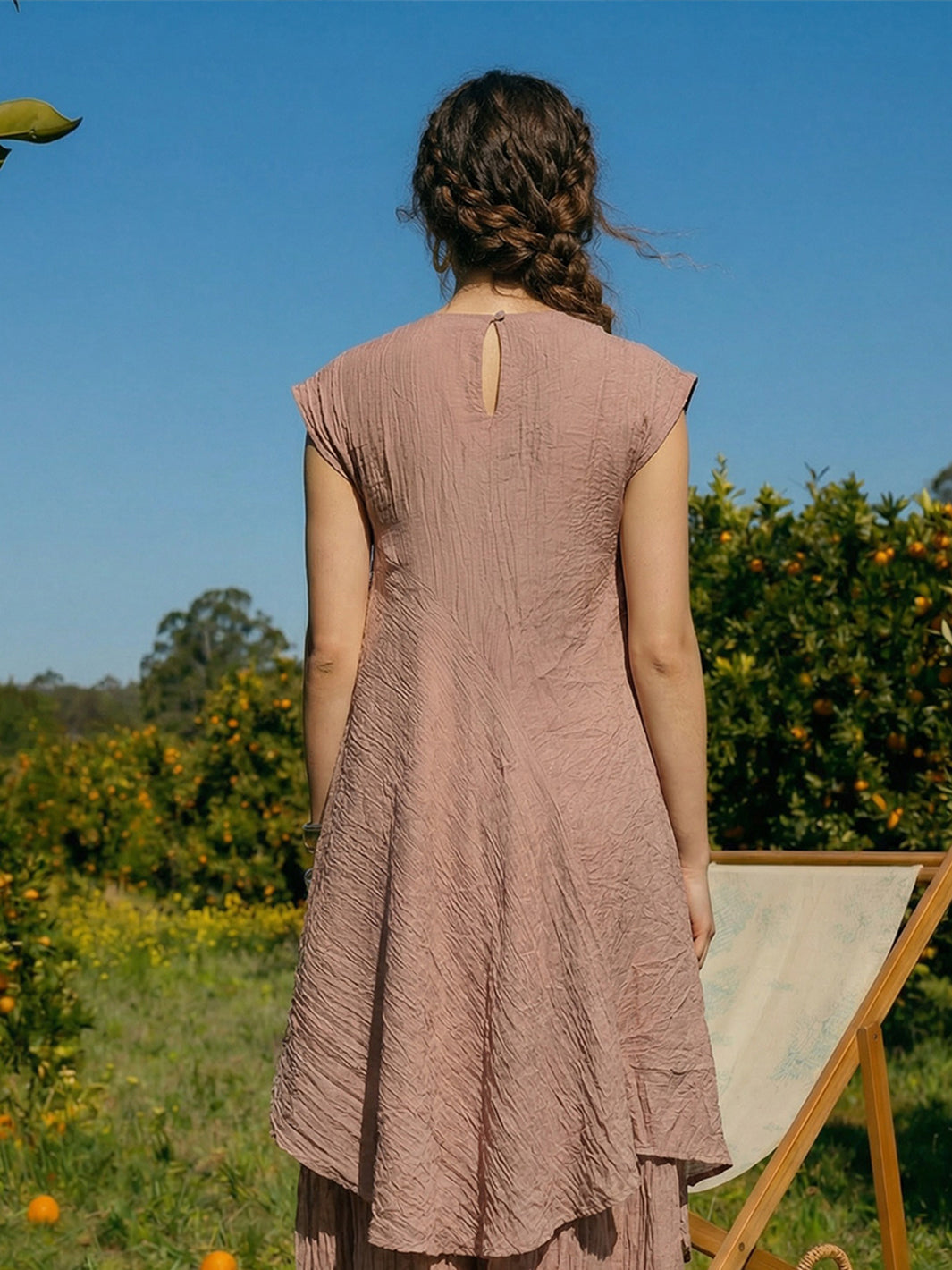 Mahagony Embroidered Tunic