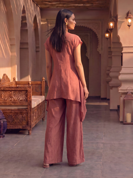 Camelia Hand Embroidered Tunic