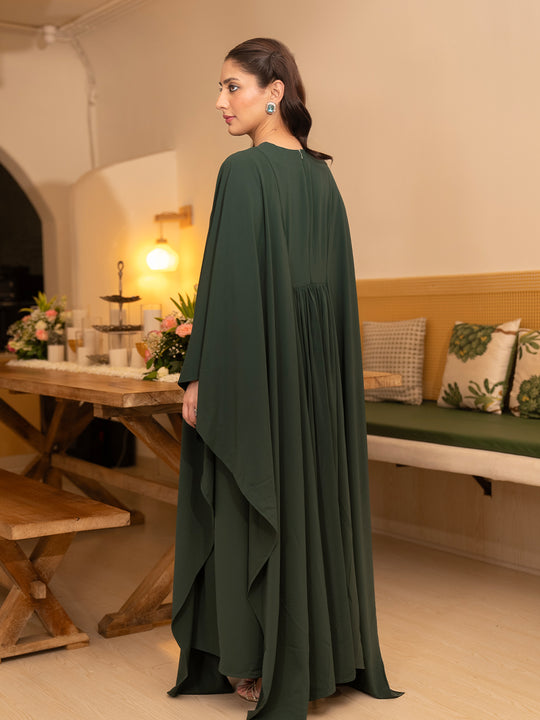 Minimal buckle kaftan