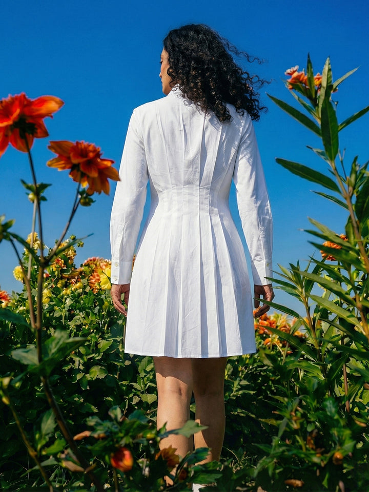 White Short Dress