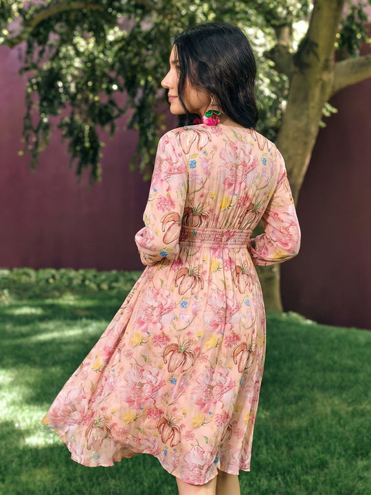 Cotton Printed Dress
