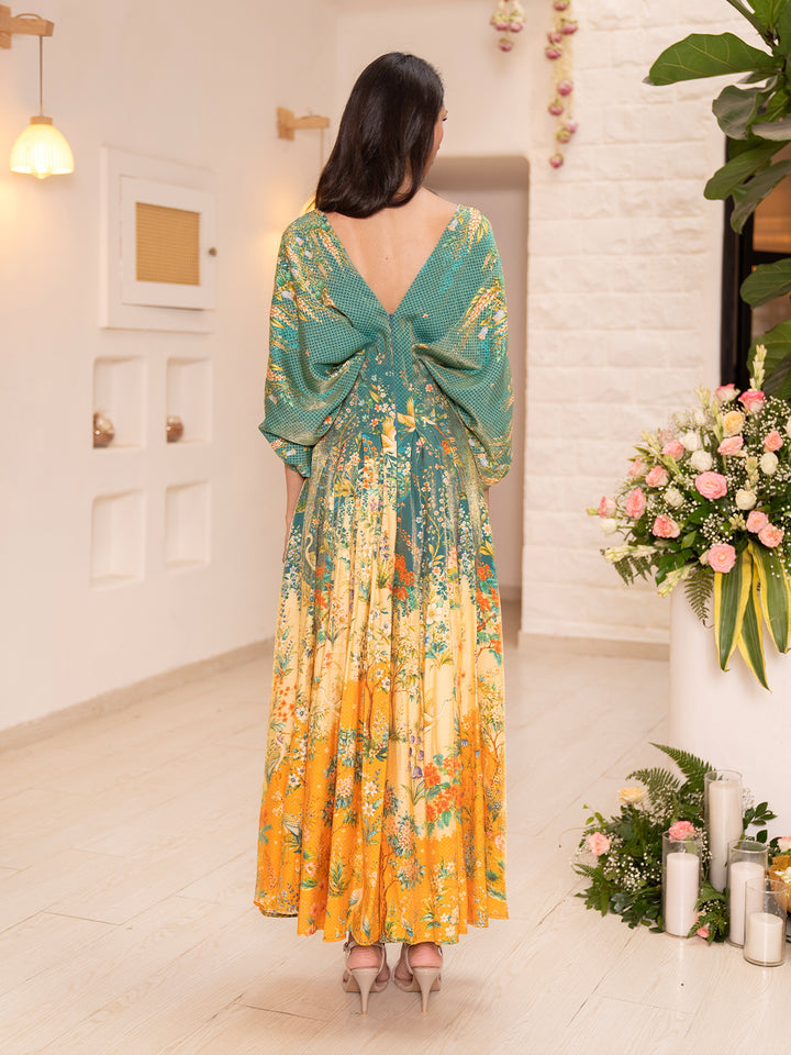 Floral Vines jumpsuit