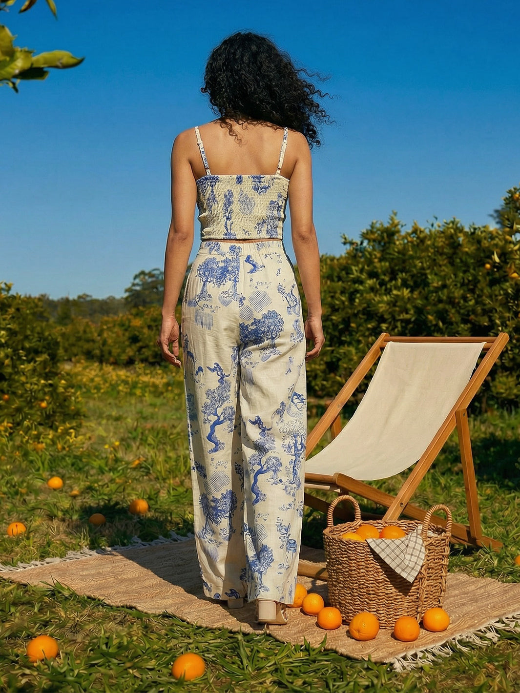 Lagoon Floral Print Pant