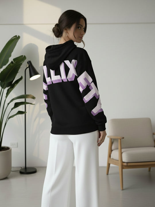 Chillxiety Everyday Baggy Fit Women's Hoodie