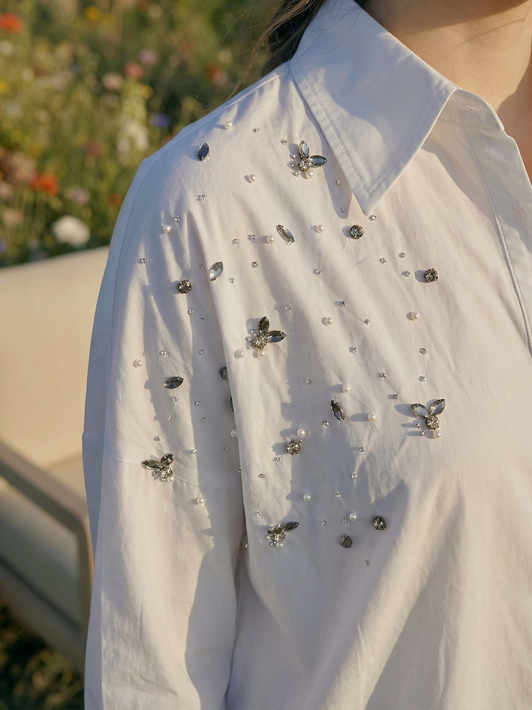 Summer Embroidery Freesize Dress