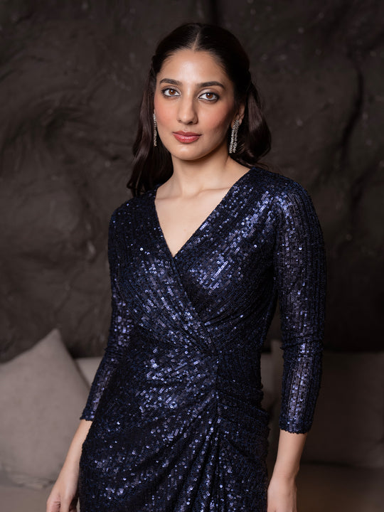 Vega Sequins midi dress