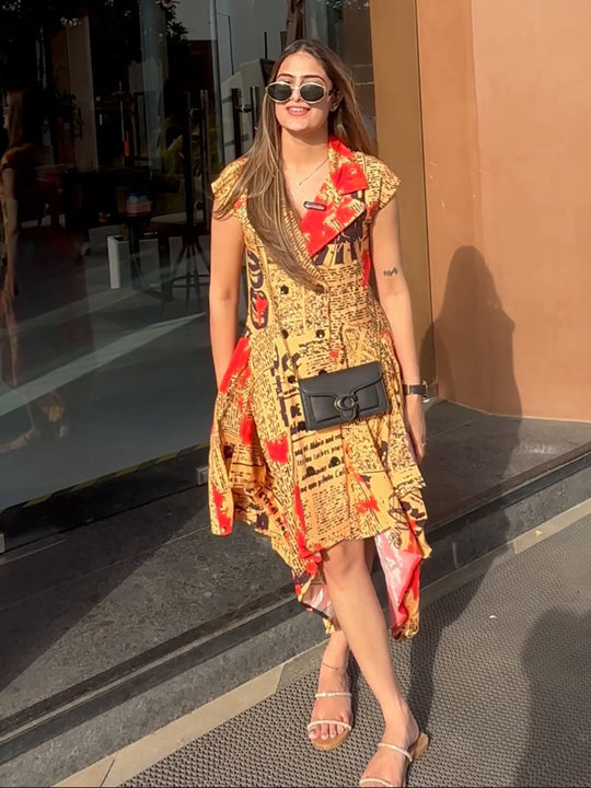 Coverstory Asymmetric Dress