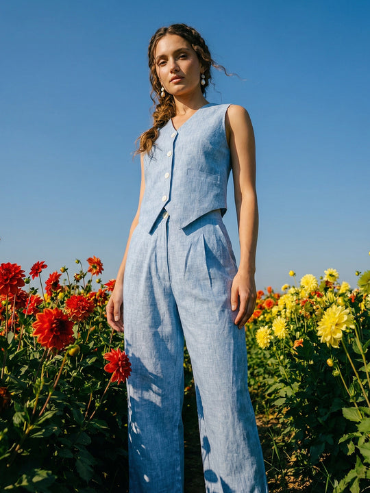 Wildberry Cotton Linen Co-ord Set