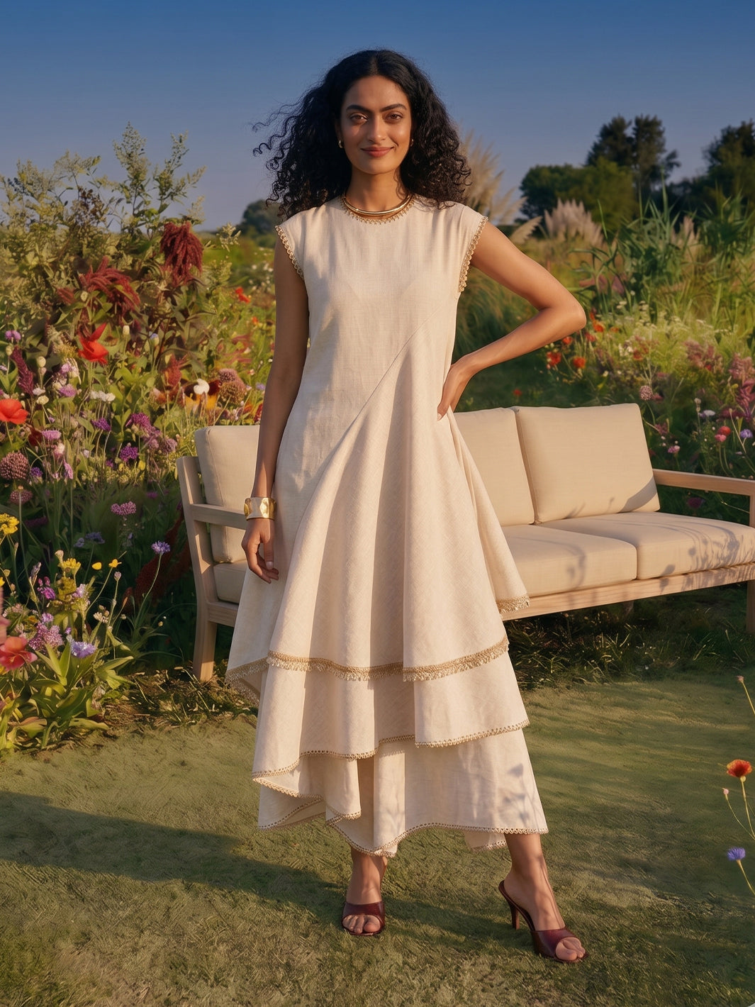 Alila Laced Cotton Tunic