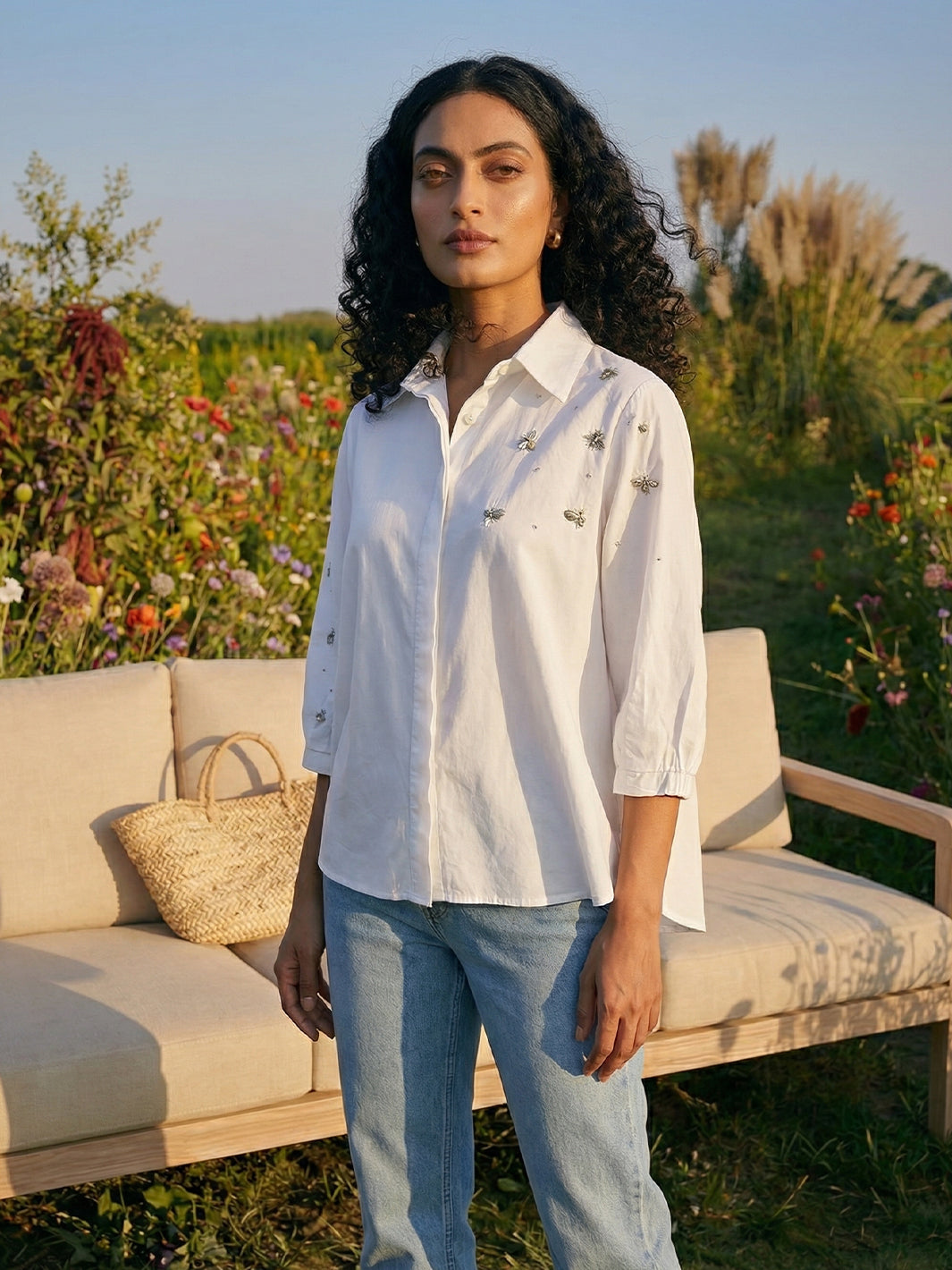Embroidered Summer Shirt