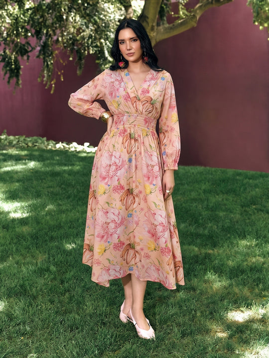 Cotton Printed Dress