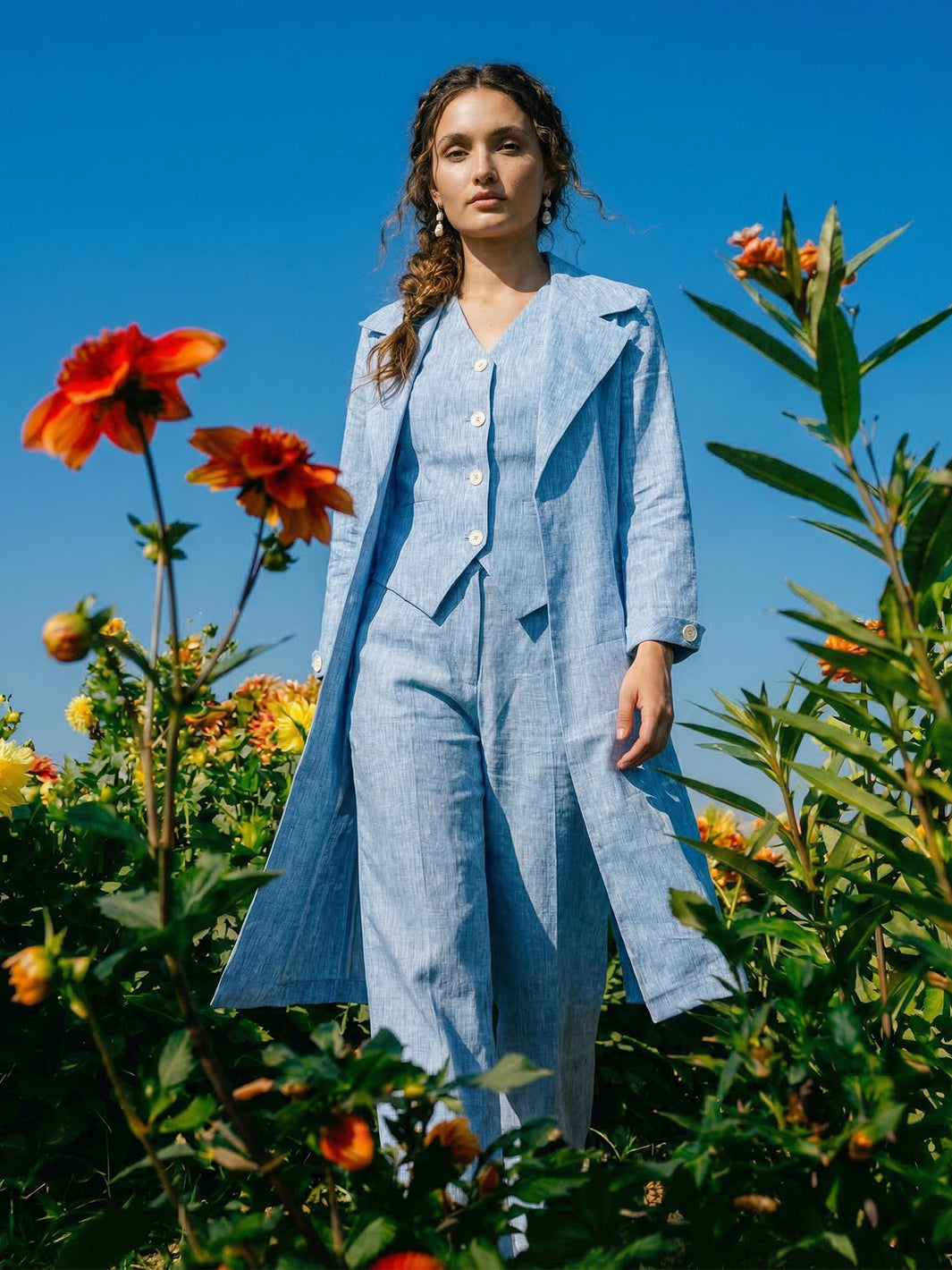 Wildberry Cotton Linen Co-ord Set