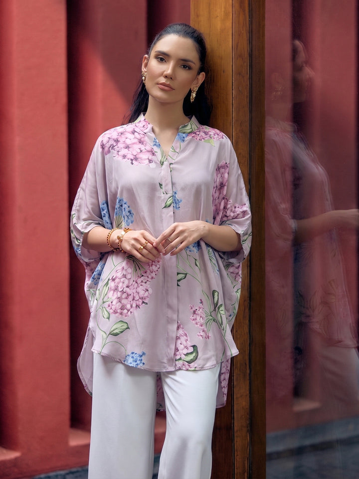 Floral Kaftan Shirt