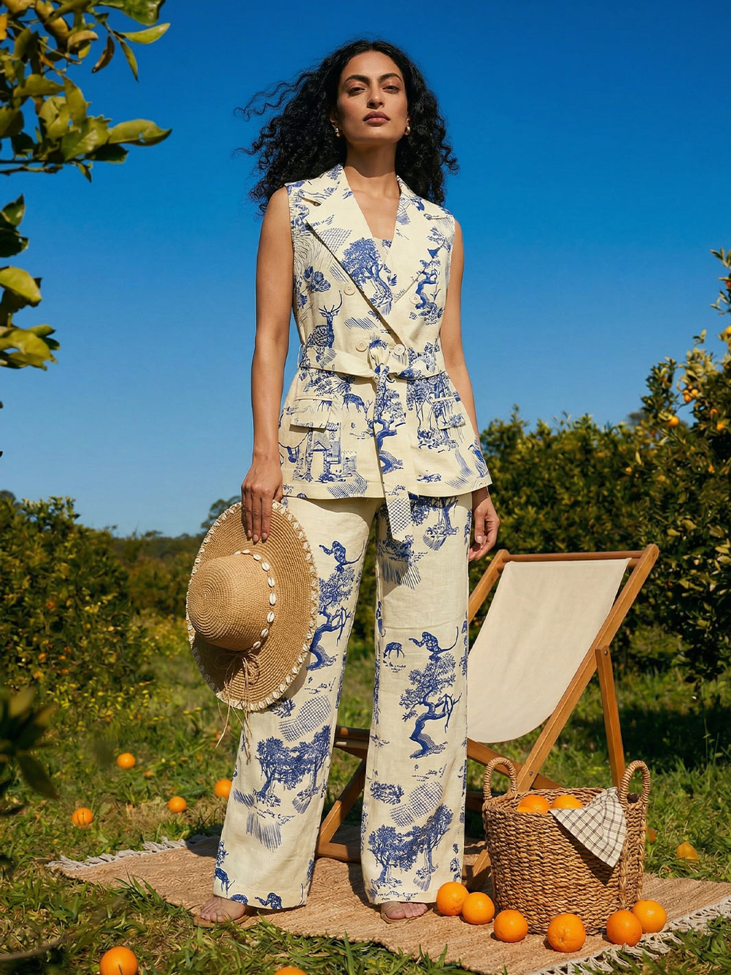 Lagoon Cotton Co-ord Set