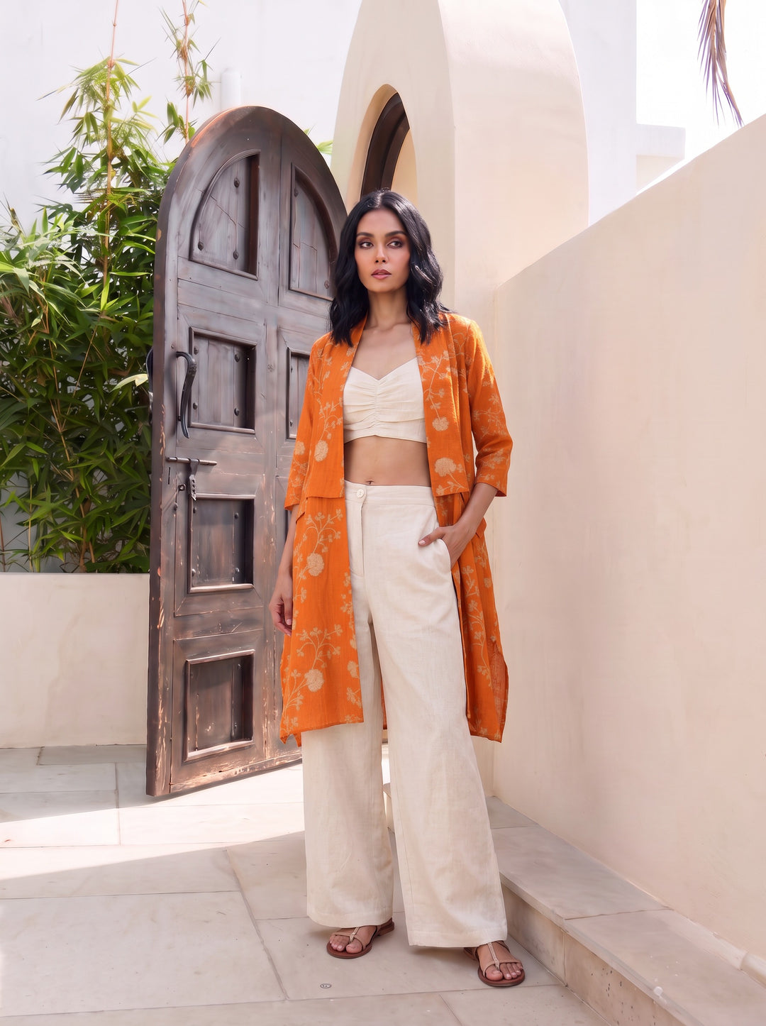 Orange Island Co-ord Set