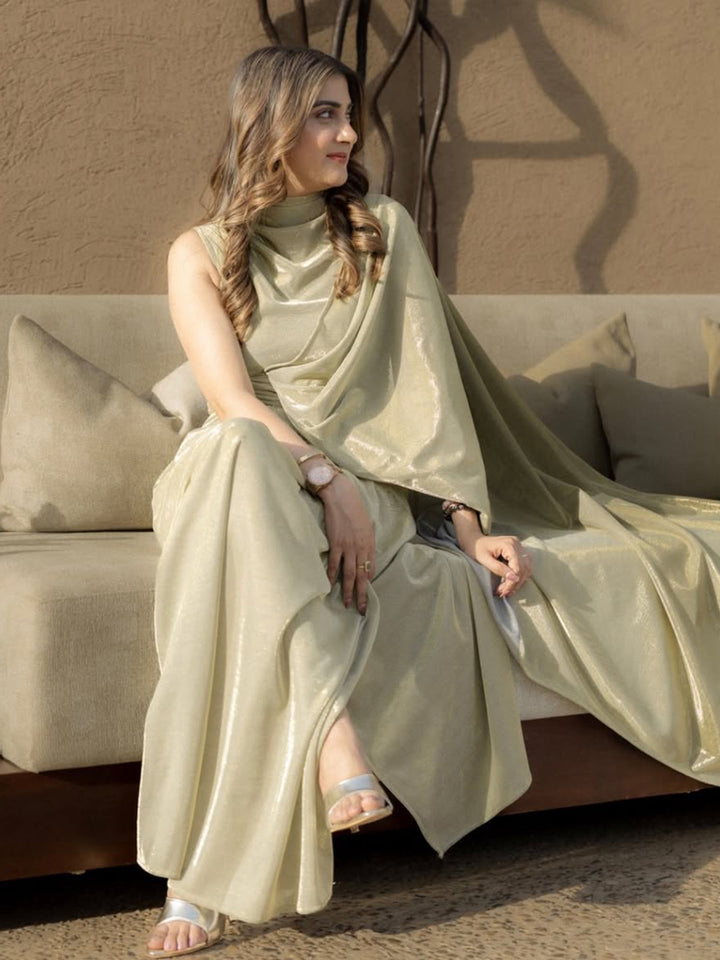 Metallic Royale Gown