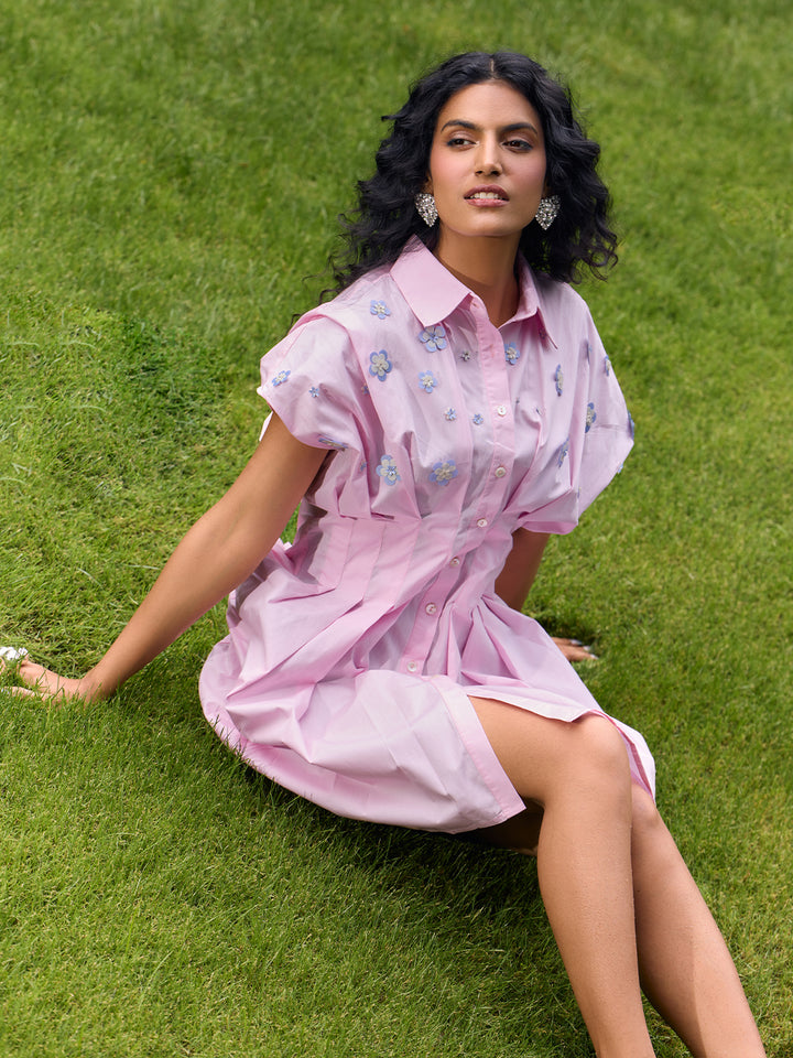 Stylish floral midi