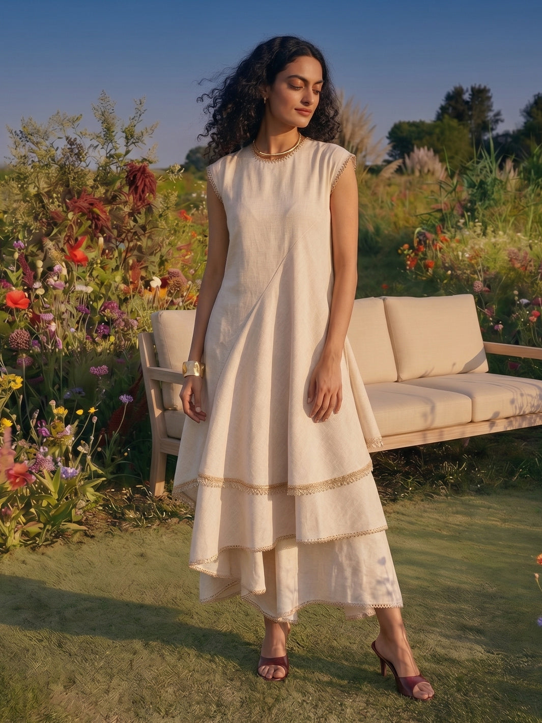 Alila Laced Cotton Tunic