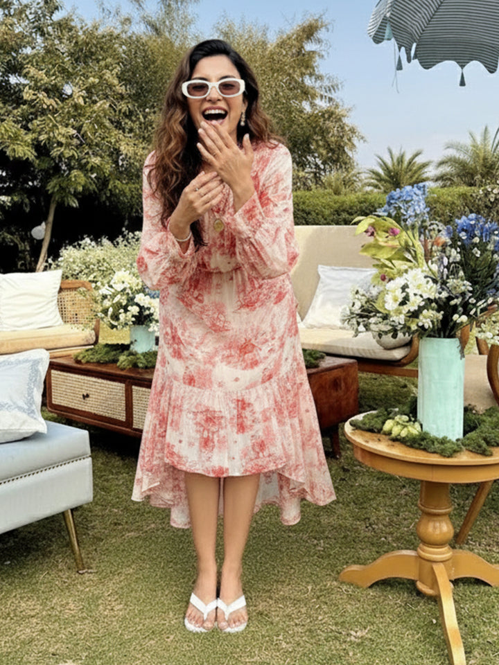 Isabella Printed Dress