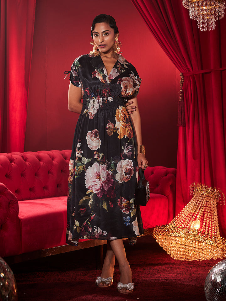 Night Party Floral Dress