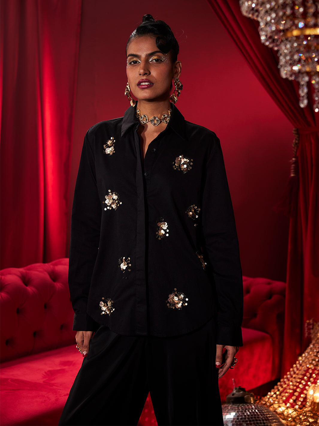 Emrboidered Shirt for women