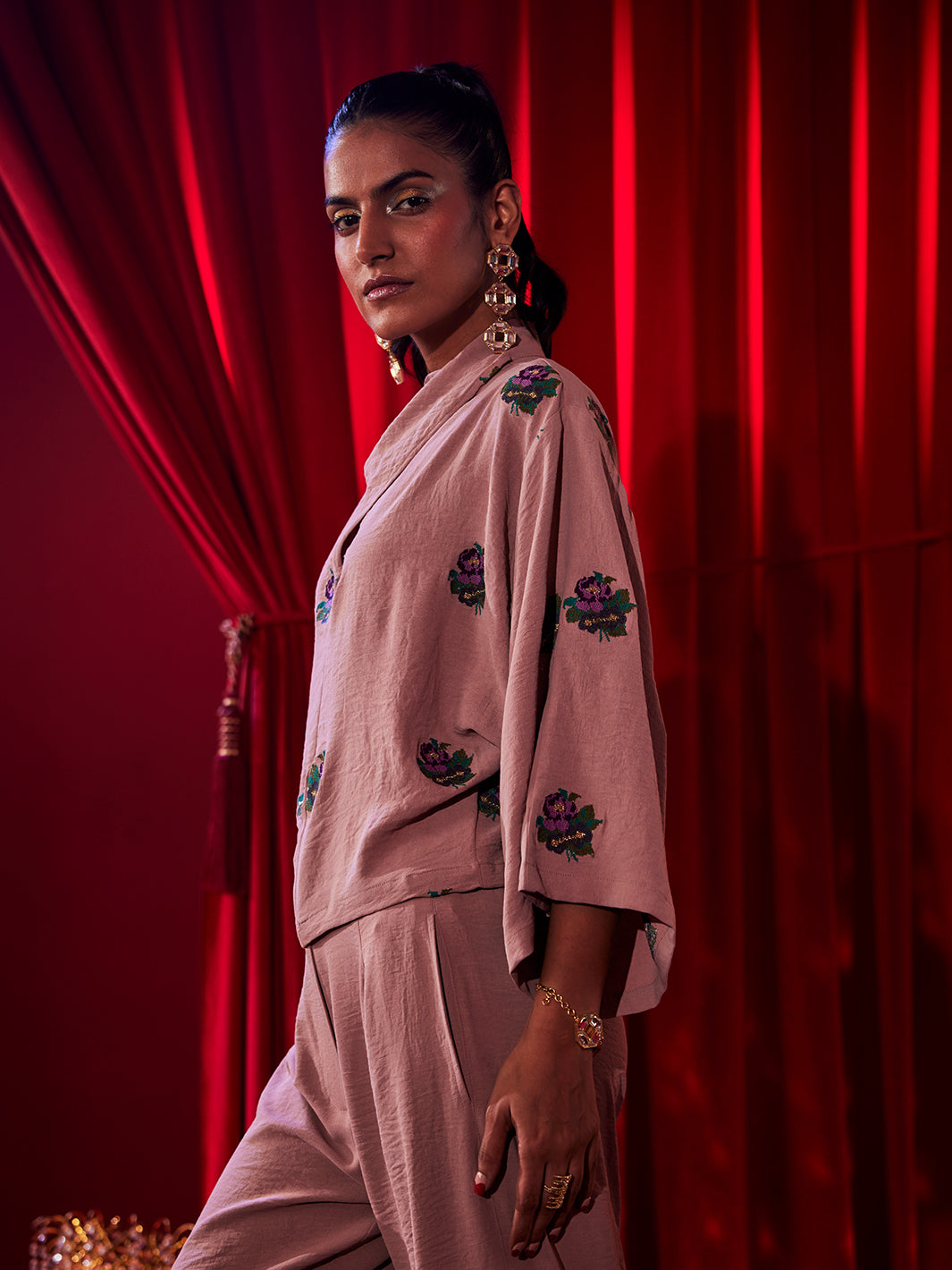 Cross Stich Co-ord Set