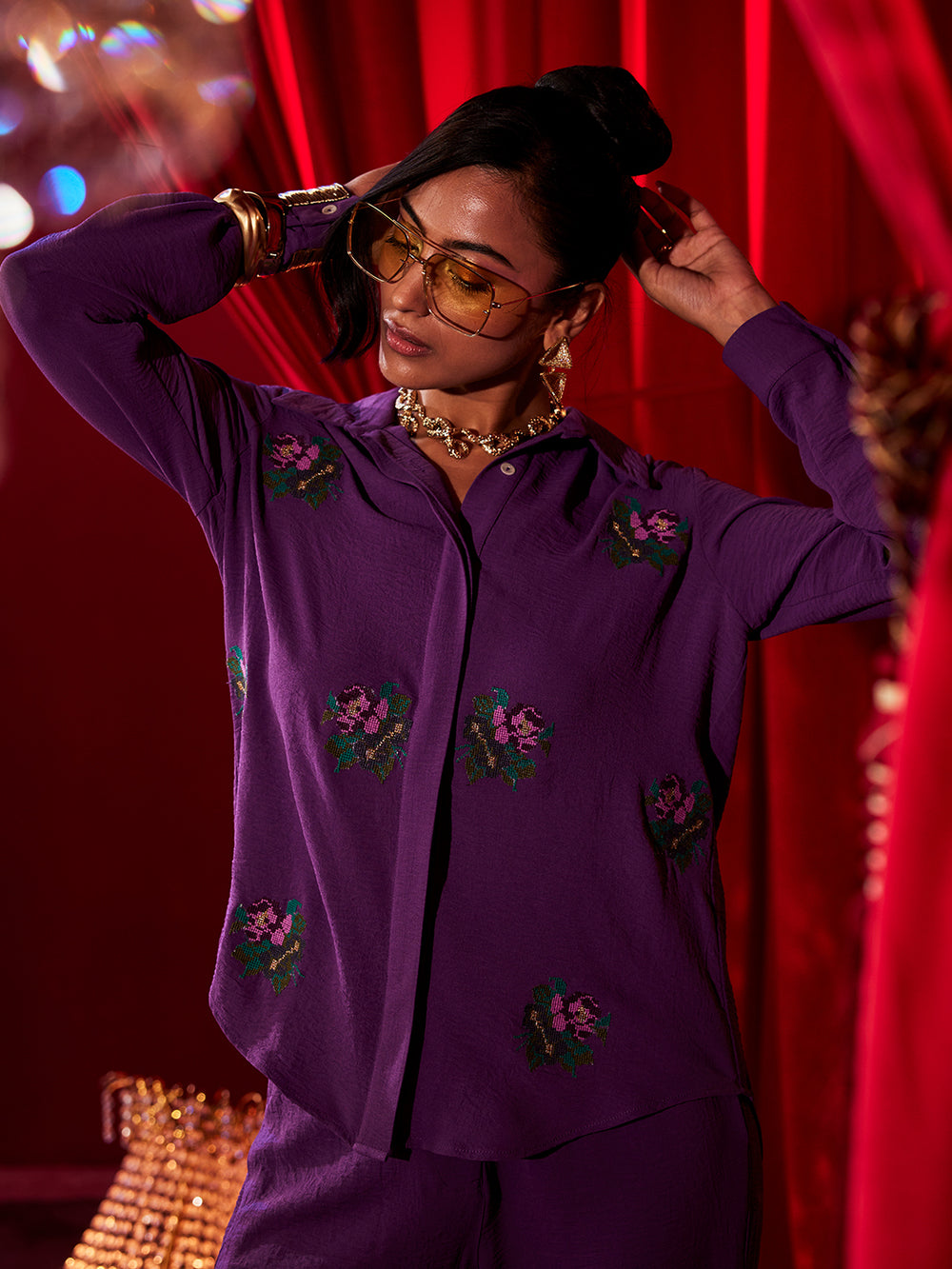 Bloomingdale Cross Stitch Co-ord Set