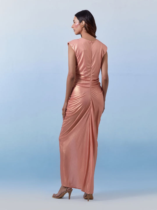 Miami Ruched Dress Back Side