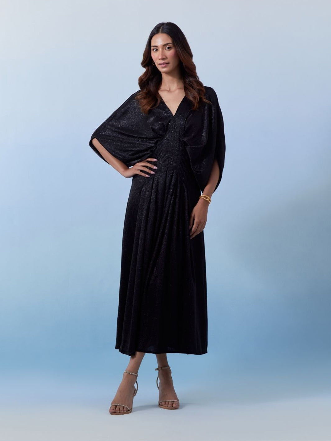 スーツ・フォーマル・ドレス Midnight sparkle dress set Blue Midnight Sparkle Dress | Buy Online Party Wear Knit Dress at
