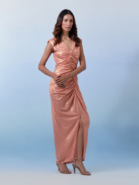 Miami Ruched Gown