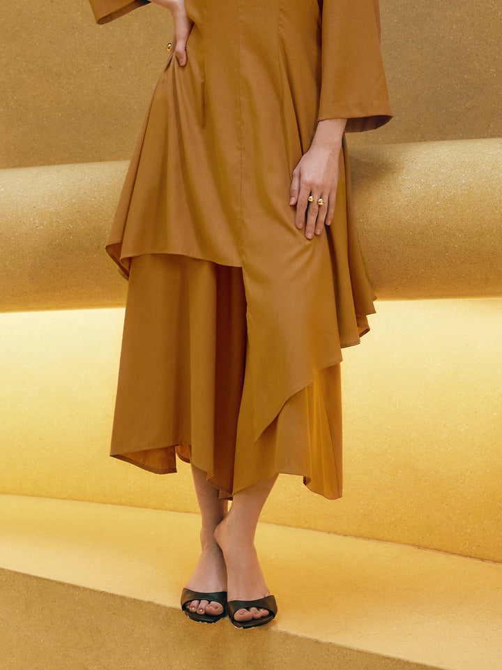 Buttery Caramel Flare Pants