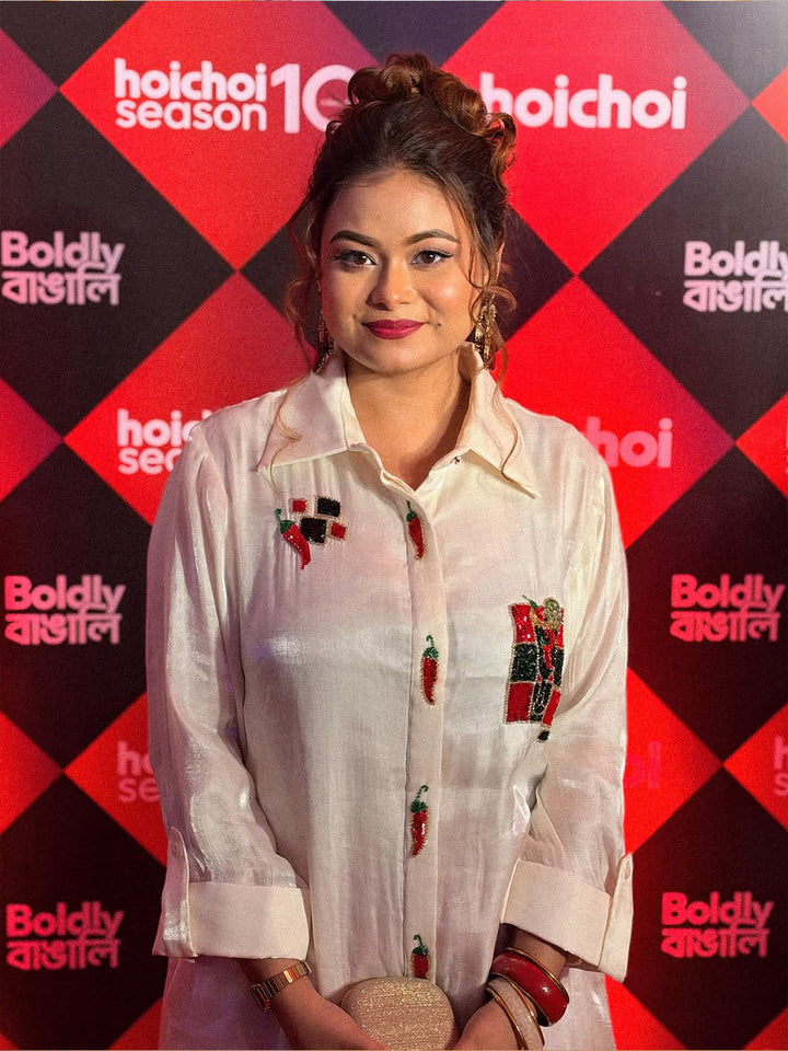 festive party shirt