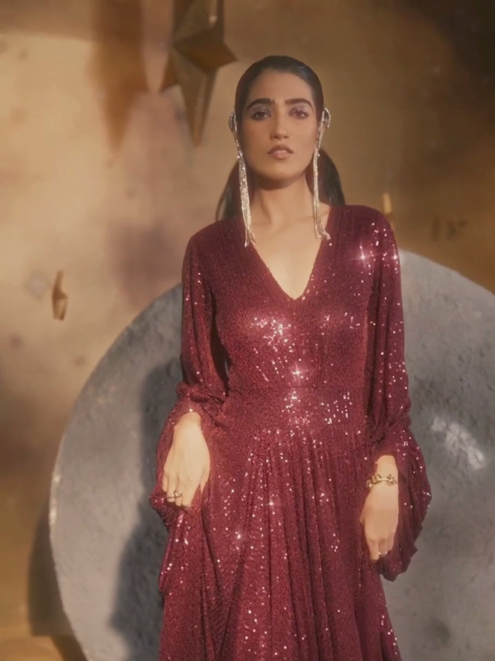 Stellar SEQUIN GOWN 1