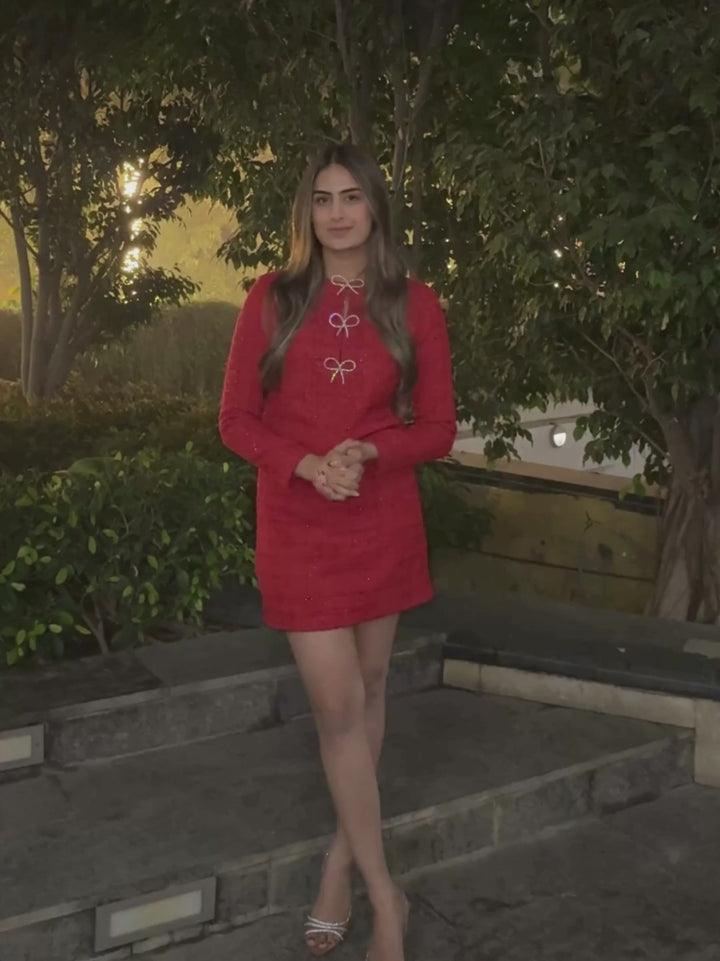 Tinsel short party dress