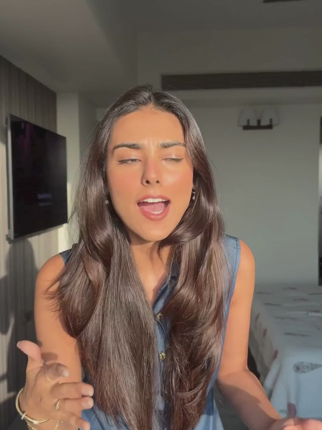 Blue Bella Denim Mini Dress