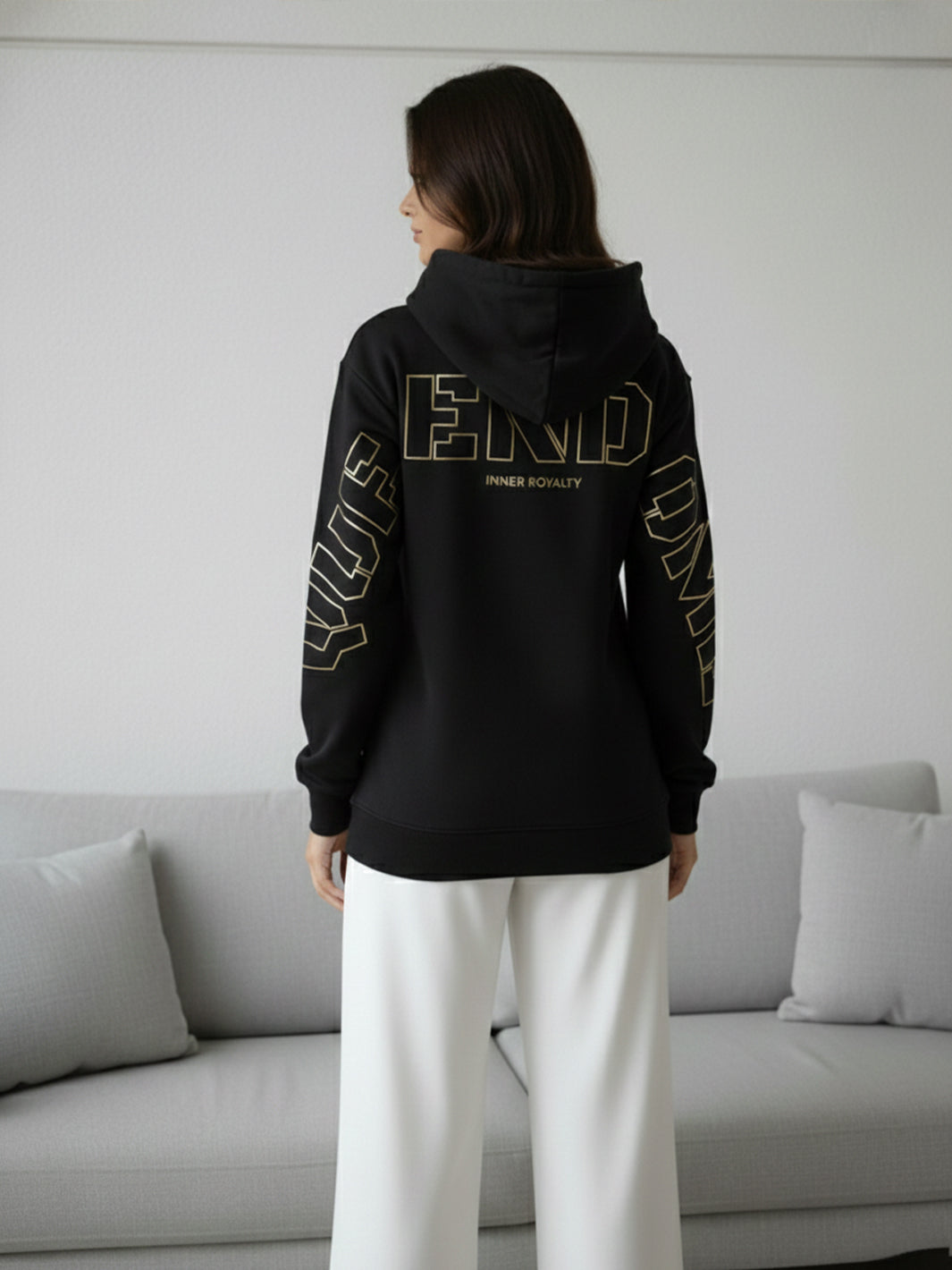 Queendome Royalty Oversized Women's Hoodie