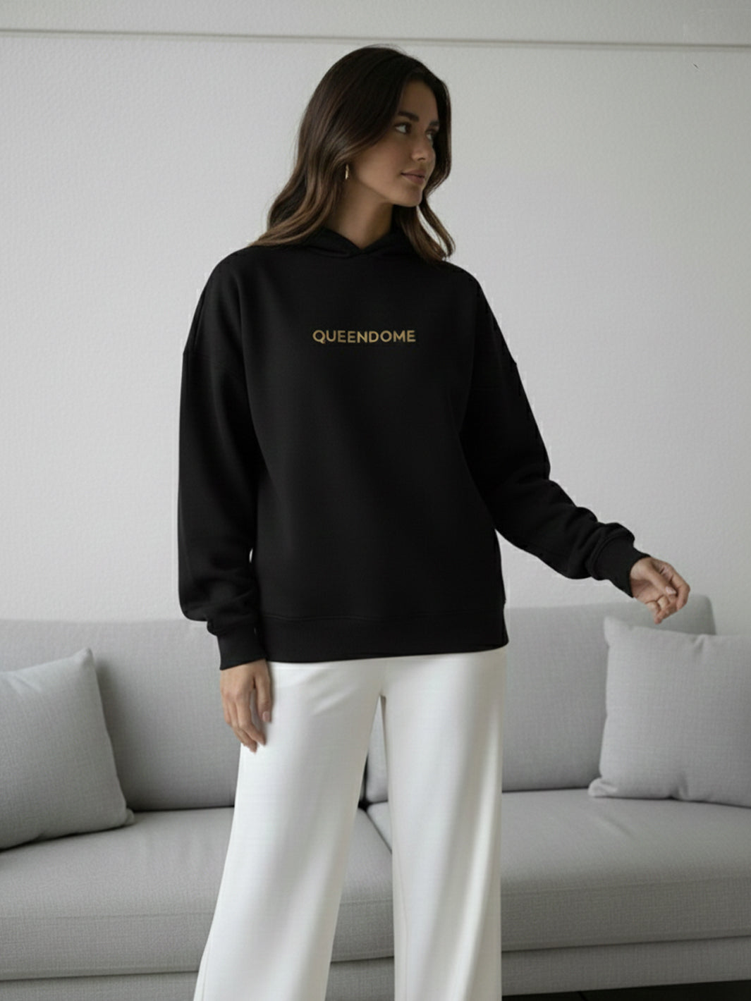 Queendome Royalty Oversized Women's Hoodie