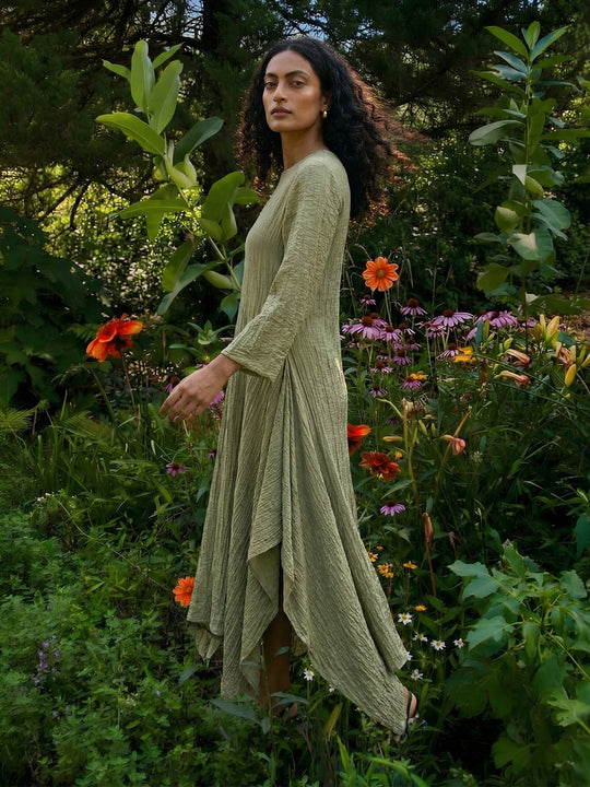 Kunafa One-Piece Cowl with Embroidery