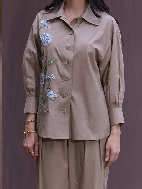 Nectar Bloom Embroidered Shirt