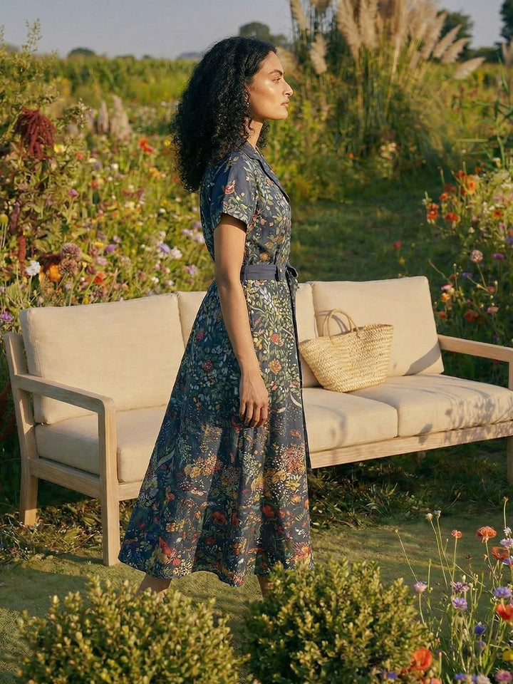 ARDEN MIDI DRESS