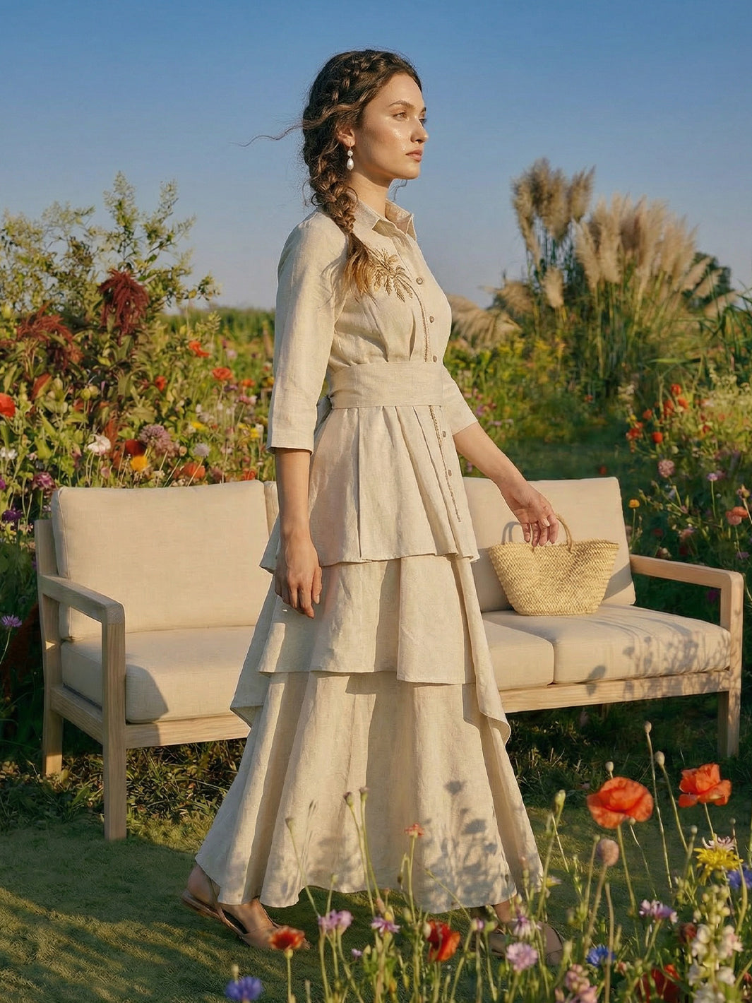 Coconut Cotton Flex Pant for Women