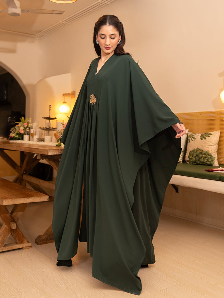 Minimal buckle kaftan