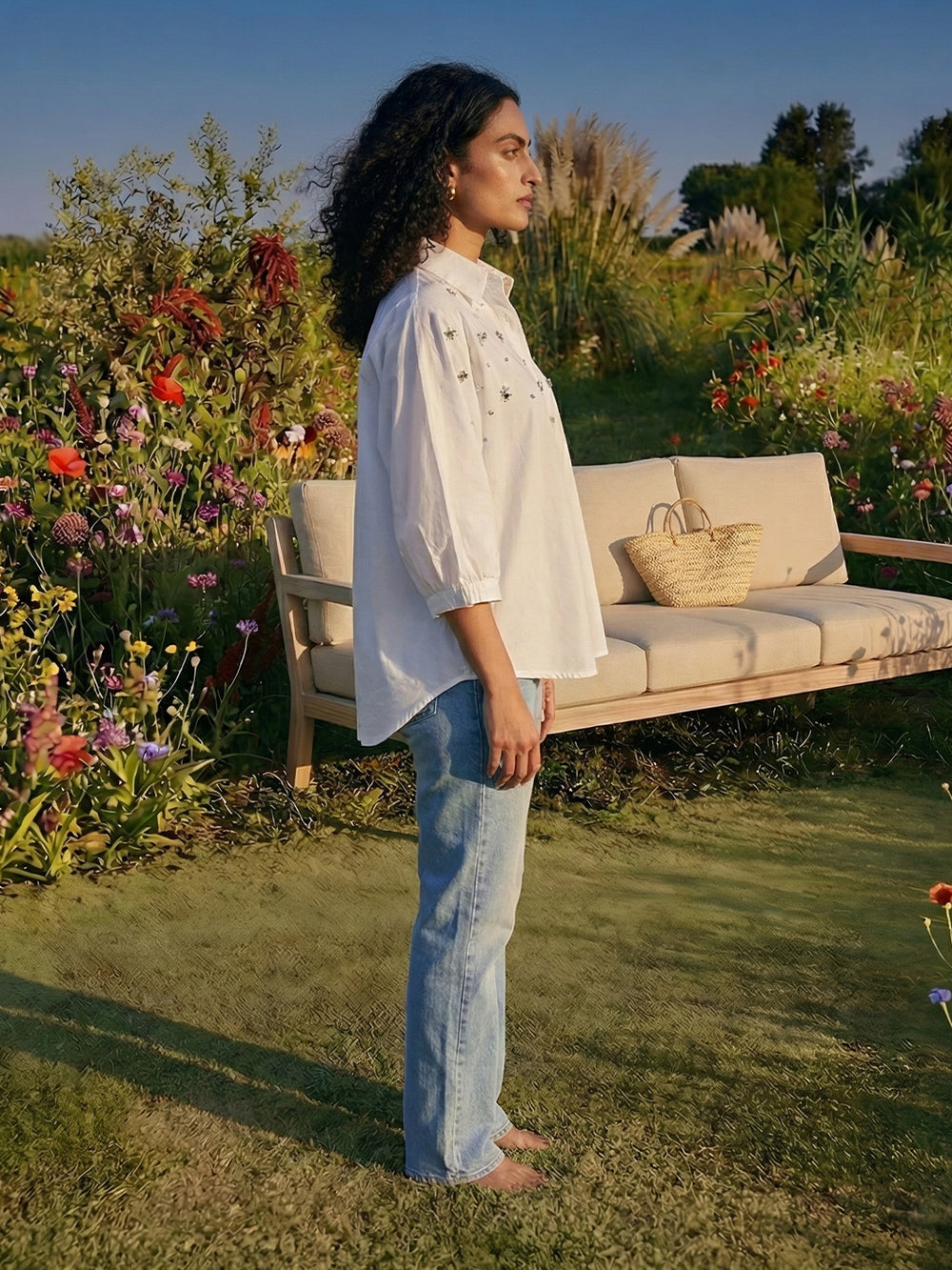 Embroidered Summer Dress