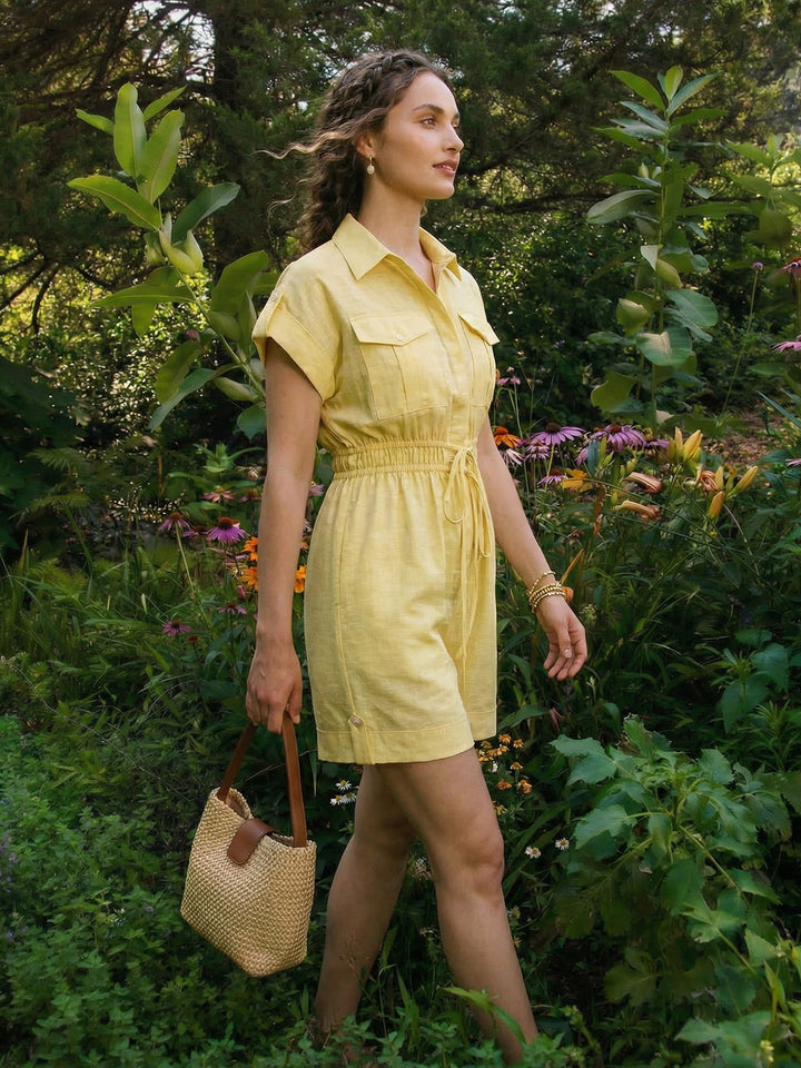 Mango Sorbet Cotton Playsuit