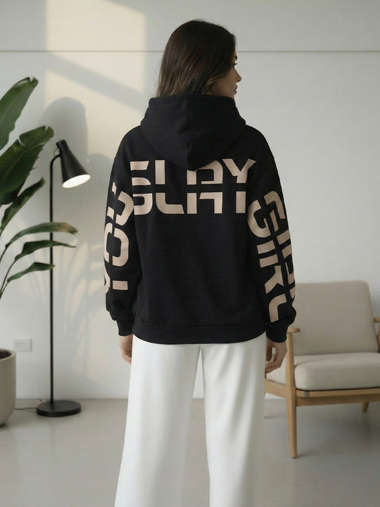 You slay girl Femme Loose Fit Women's Hoodie