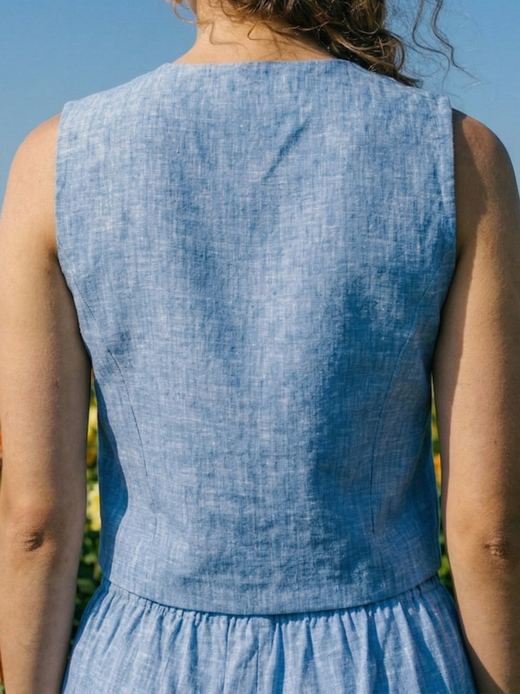 Wildberry Cotton Waistcoat