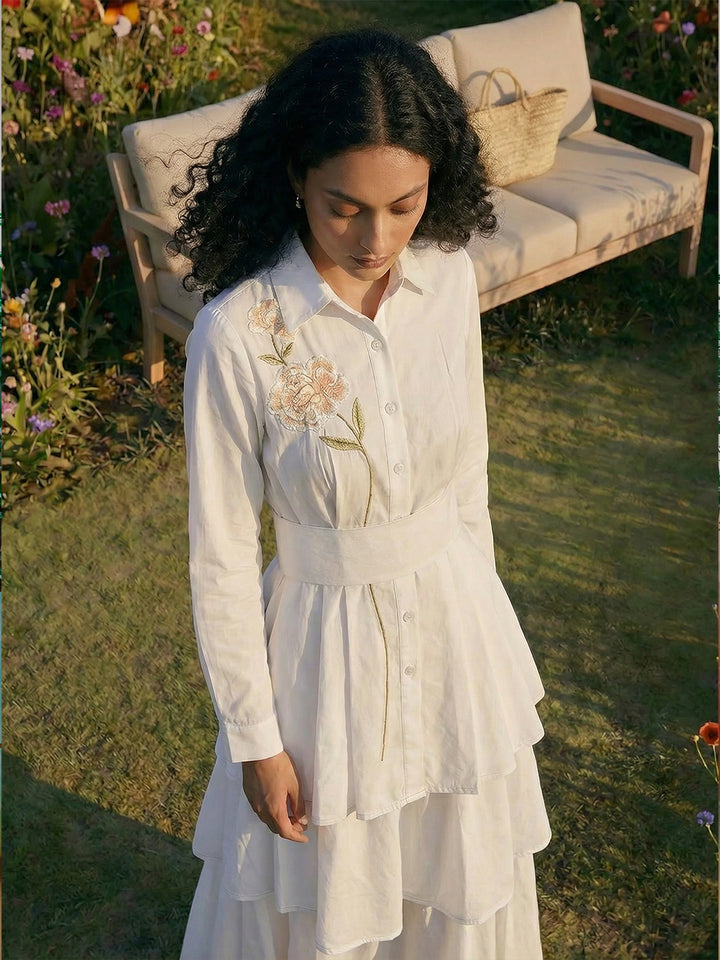 Lychee Embroidered Shirt