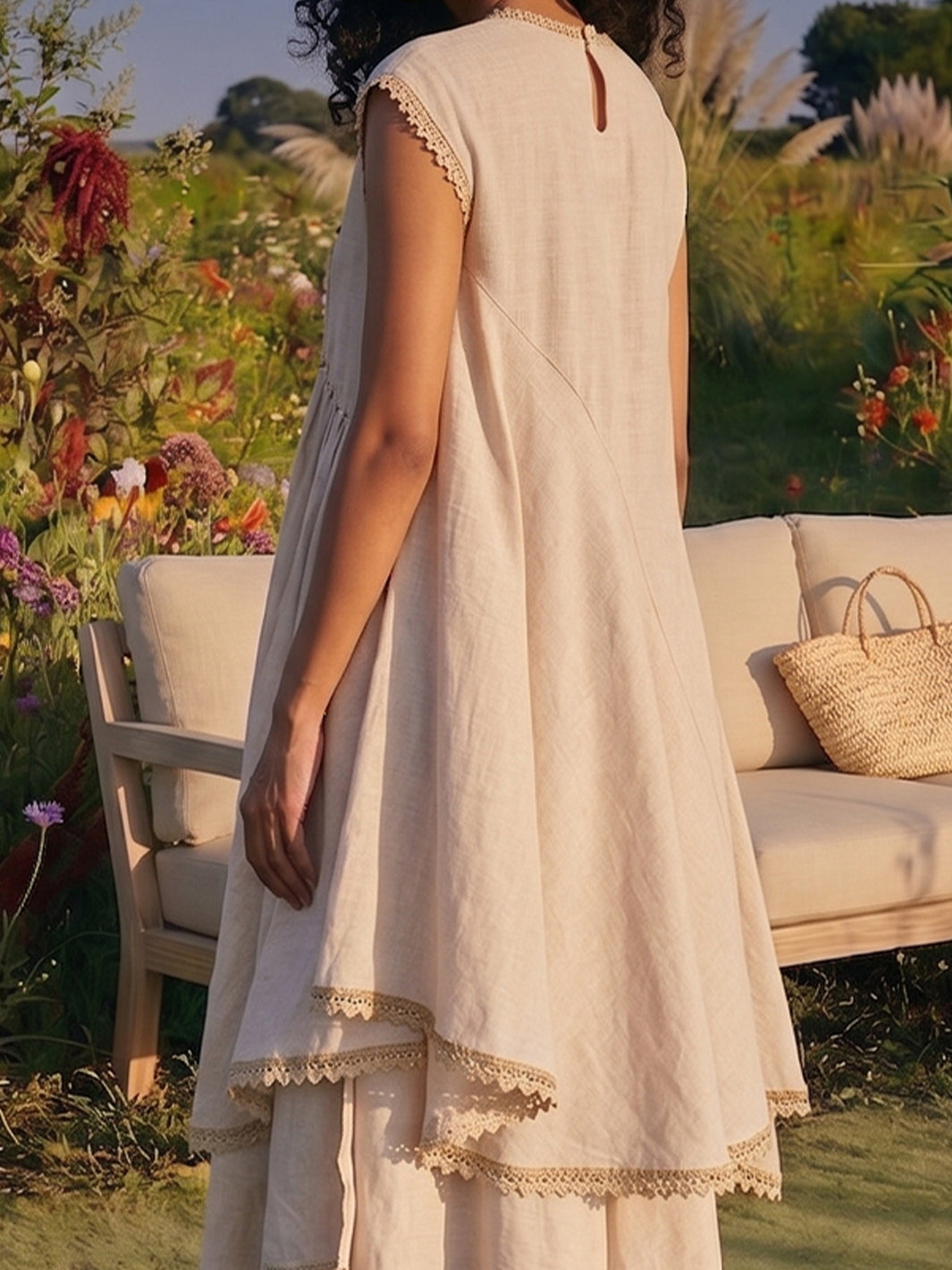 Alila Laced Cotton Tunic