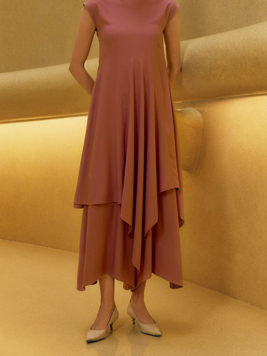 Rosewater Asymetric Tunic